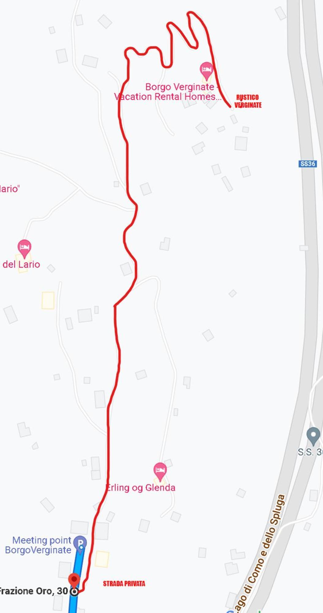 Rustico Verginate 2 Bellano Kültér fotó